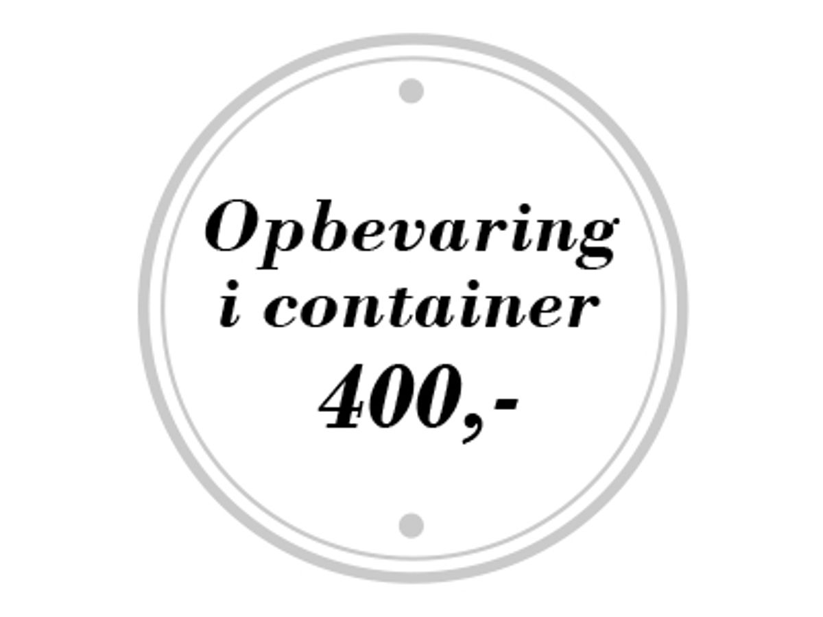 Opbevaring