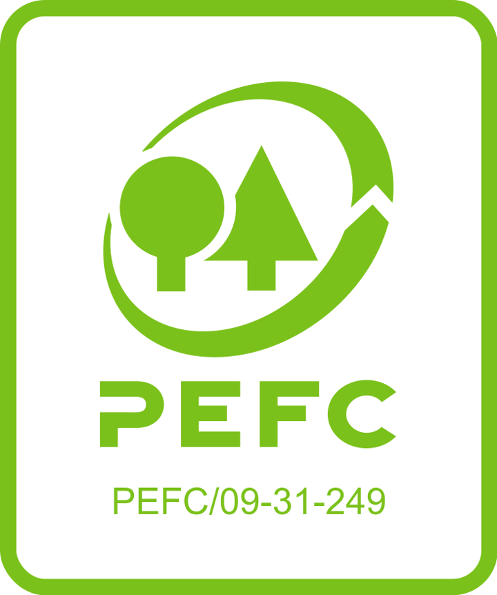 Pefc Label Pefc09 31 249 Pefc Logo Gron Med Ramme