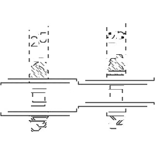 25 mm snit 2-lags 25 mm snit 2-lags