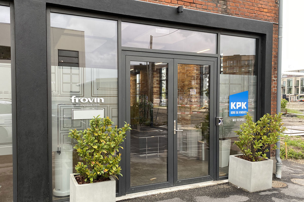 Showroom Indgang Showroom Indgang